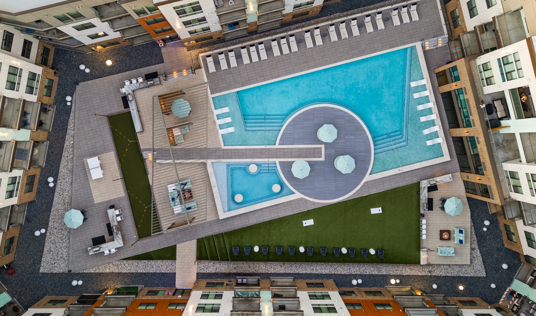 Arabelle's Pool Arabelle's pool drone shot